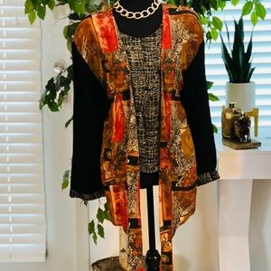 Carole little vintage blazer blouse